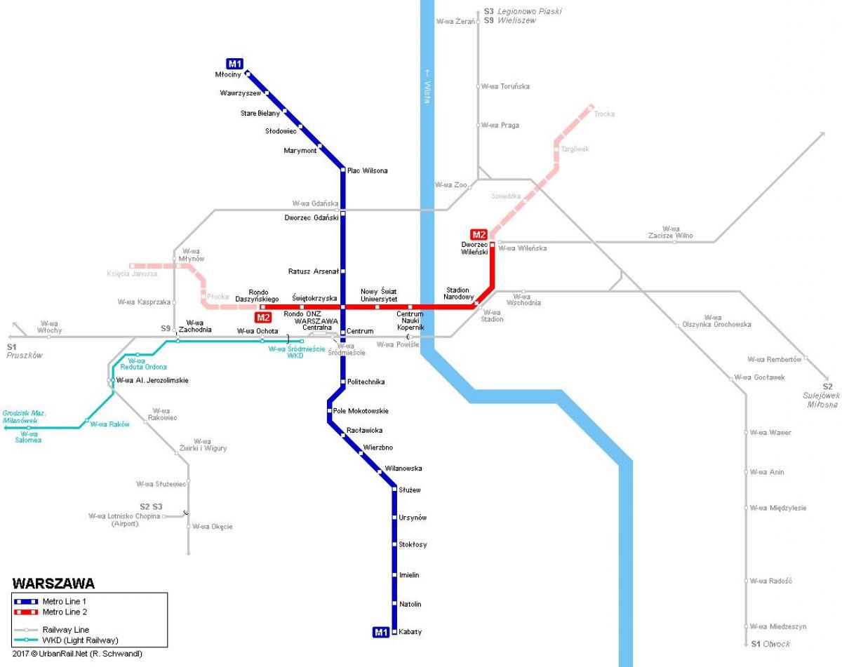 metro peta Warsaw poland