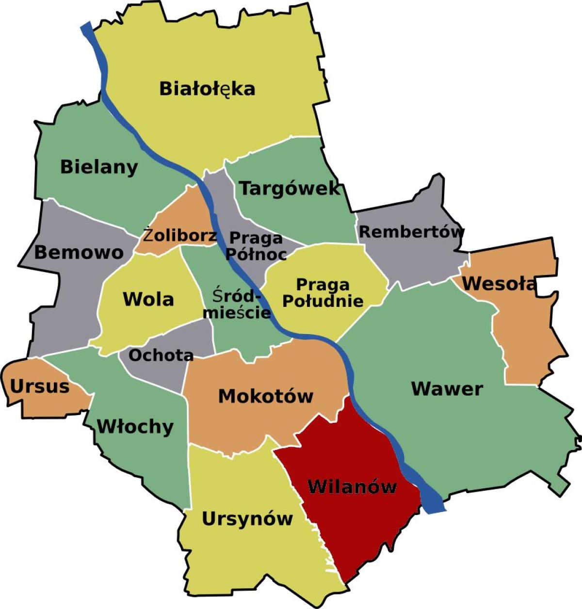 Warsaw kawasan 