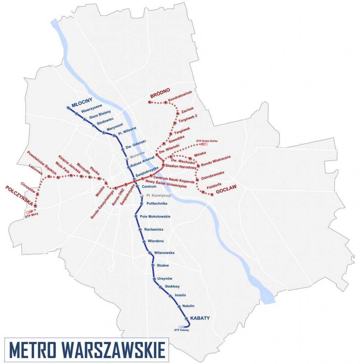 Warsaw metro 2016