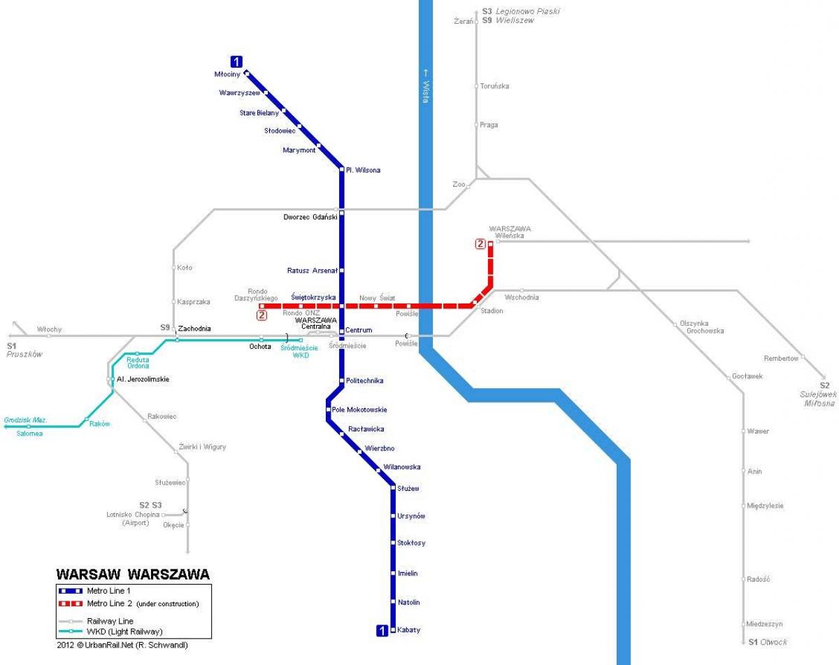 peta metro Warsaw